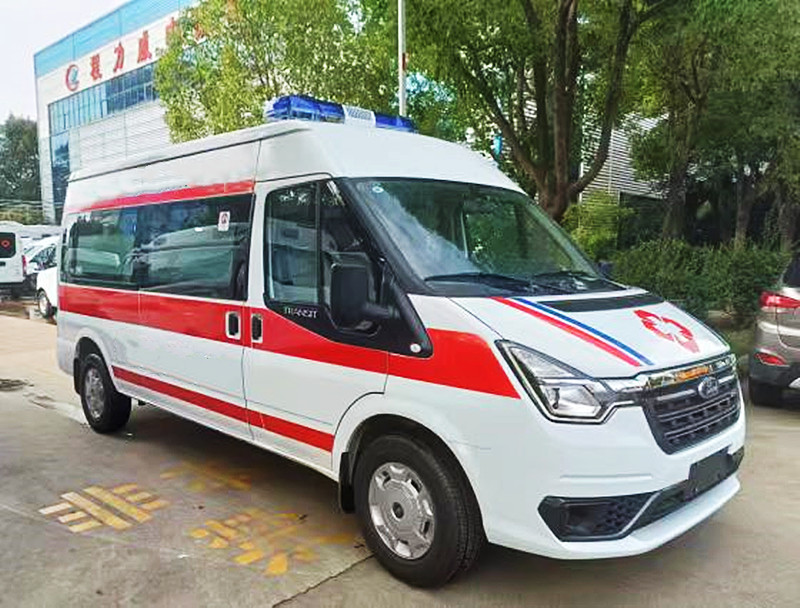 福特新時(shí)代V348長(zhǎng)軸中頂救護(hù)車